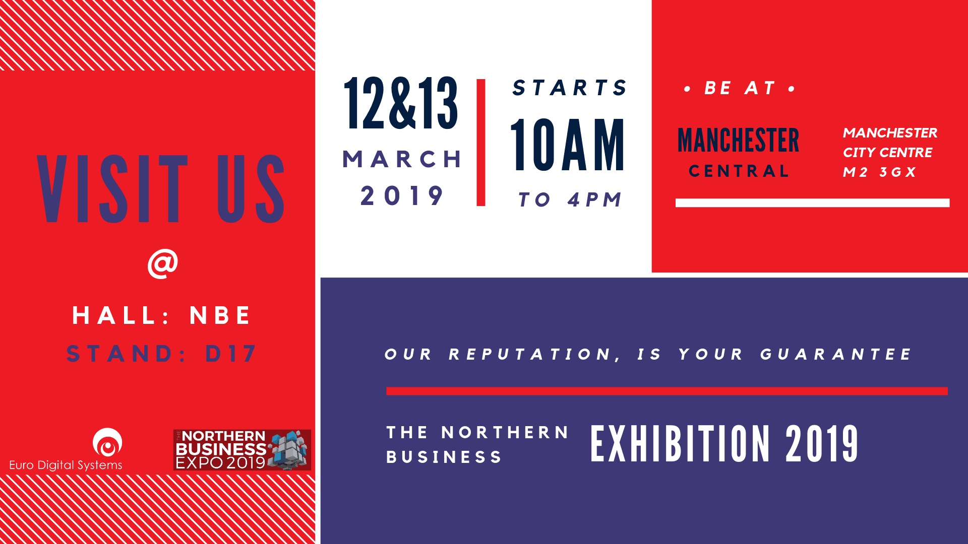 Euro Digital Systems At The Northern Business Expo 2019