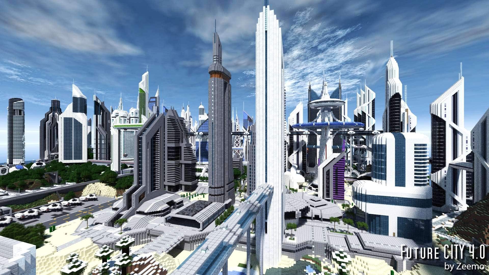 Future CITY v4.1 Minecraft Building Inc