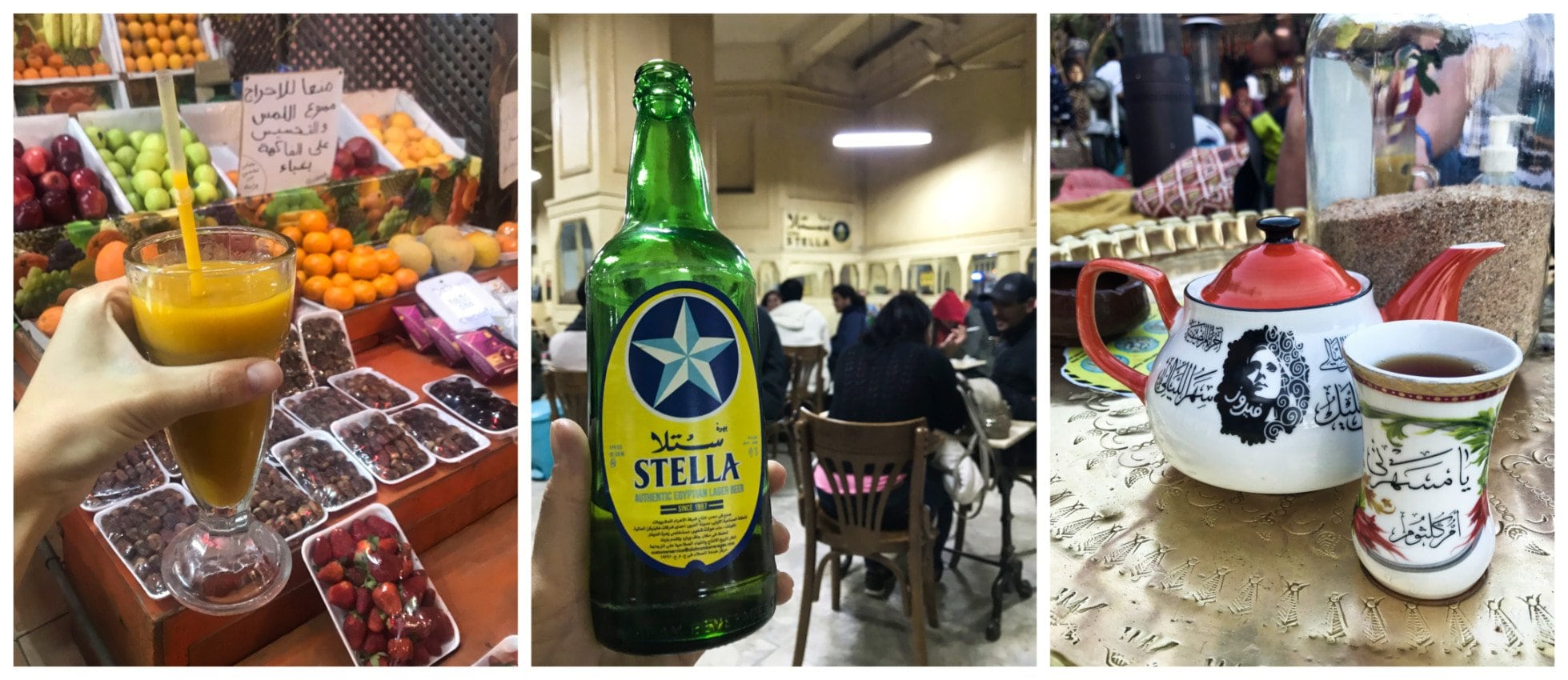 Drinks in Egypt - Experiencing the Globe