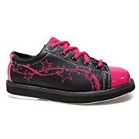 Pyramid Womens Rise Black Hot Pink Bowling Shoes