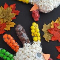 Turkey Popcorn Treat Bags