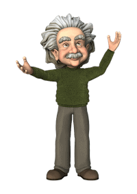 Einstein - mad presenter