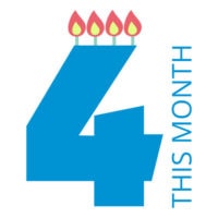It’s our 4th birthday!