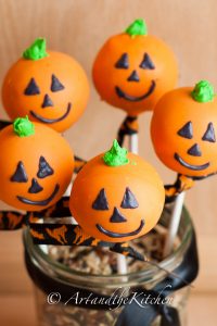 Halloween Cake Pops By Laureen King | Art and the Kitchen