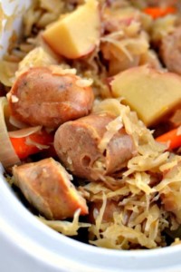 Sauerkraut and Sausage
