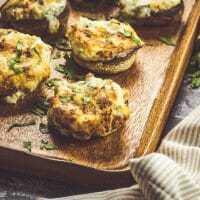 Crab Stuffed Mushrooms