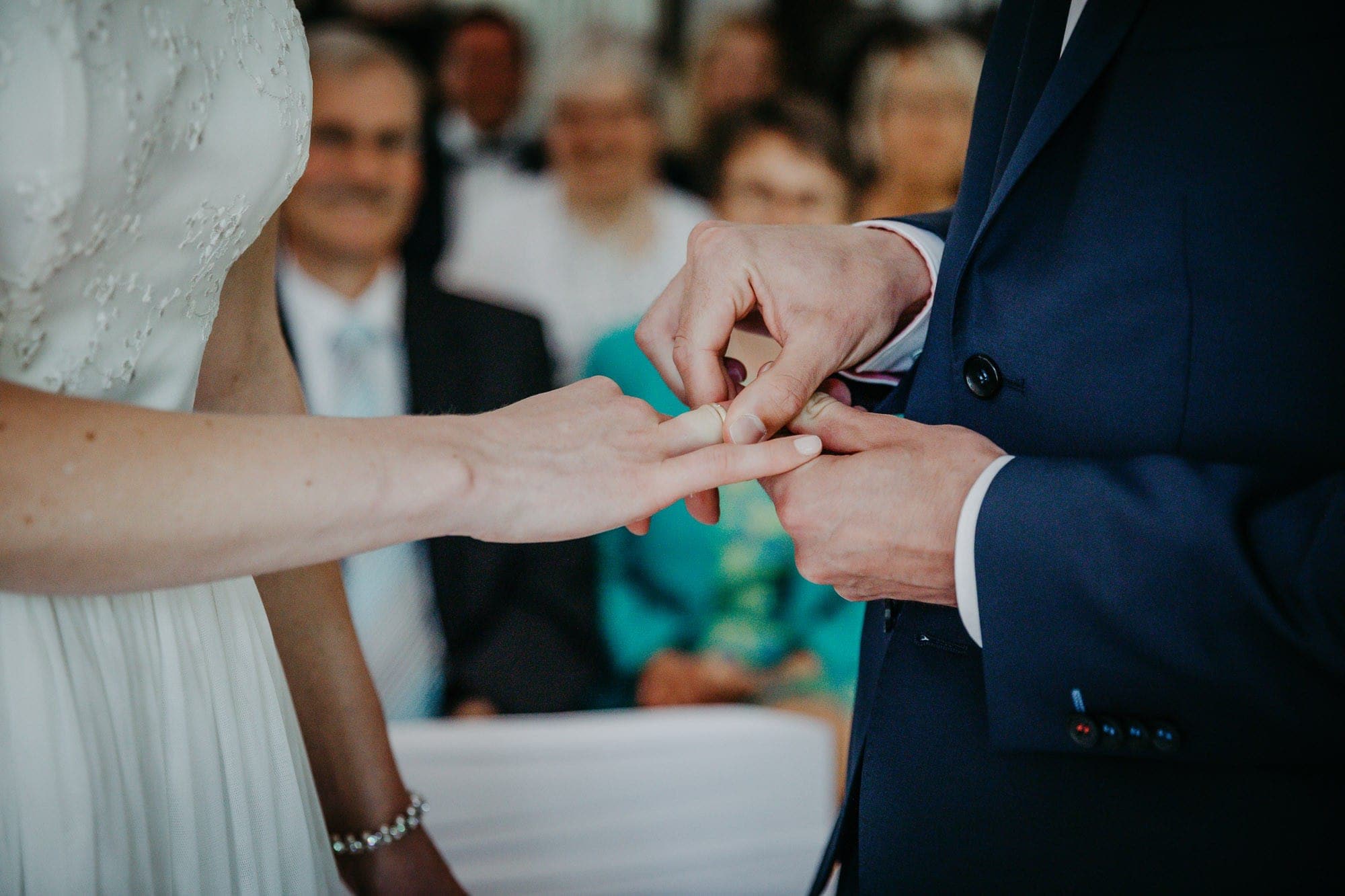 Ringuebergabe Hochzeitshaus Bremen Oberneuland