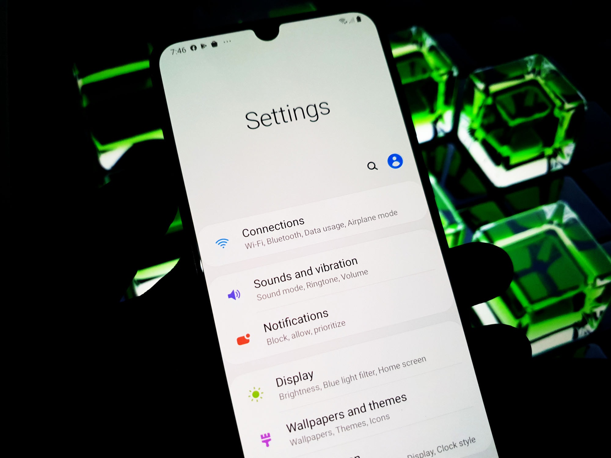 samsung a20 call waiting setting