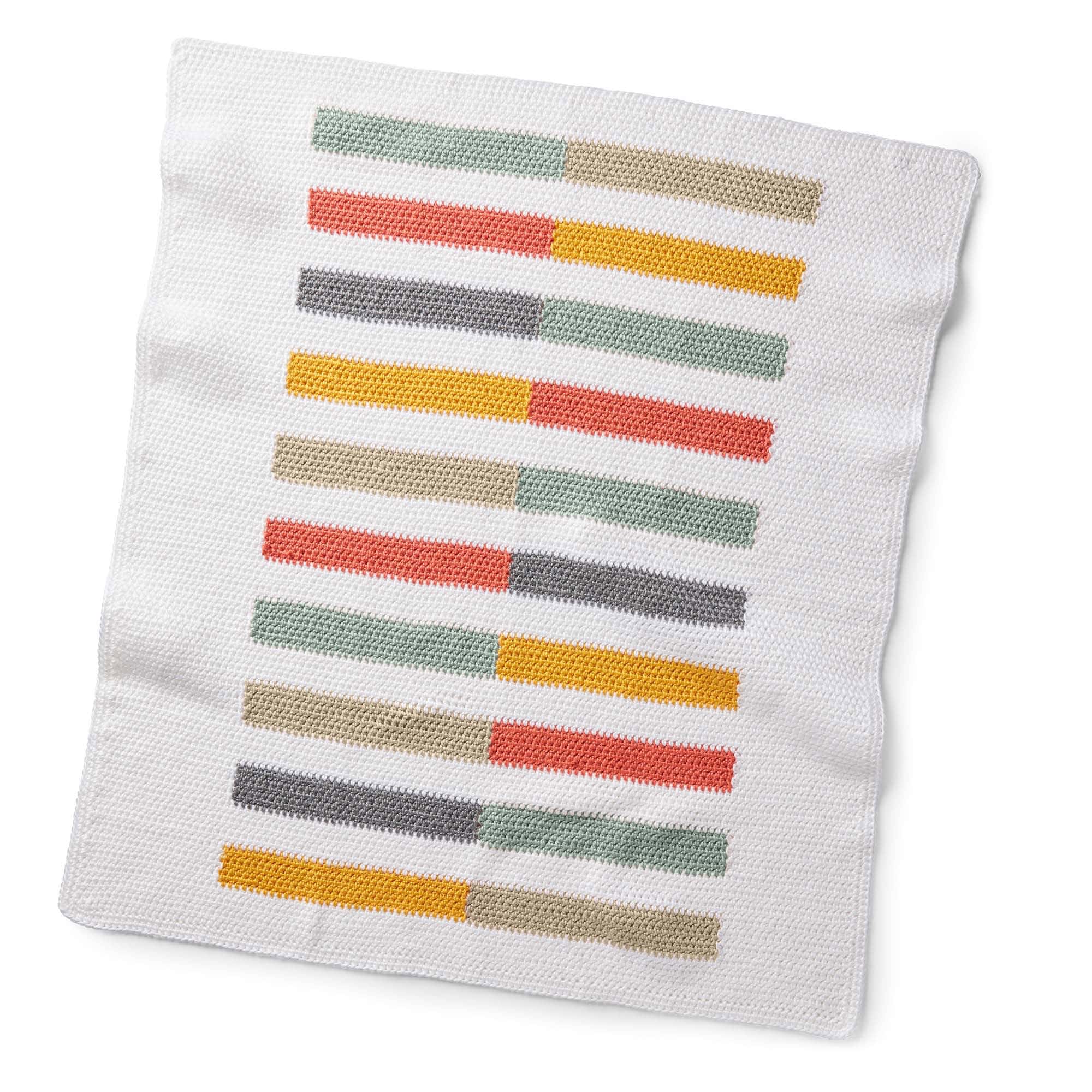 Colorful Half Stripe Blanket