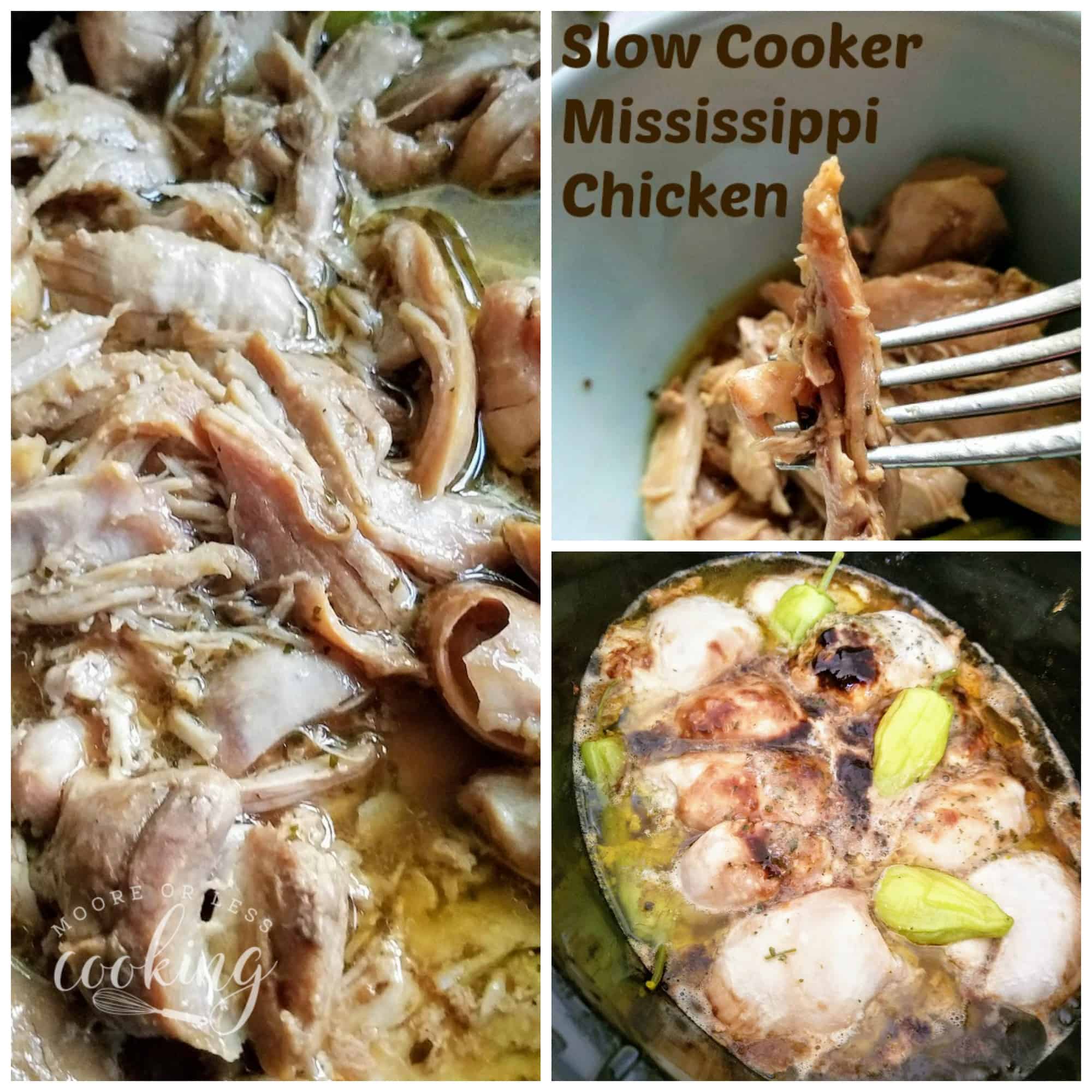Slow Cooker Mississippi Chicken Recipe
