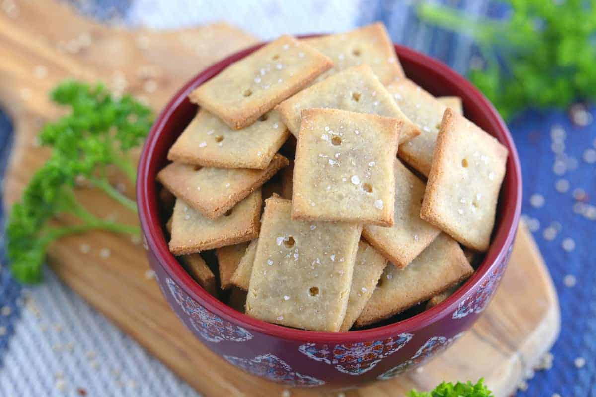 Homemade Quinoa Crackers Recipe Vegan & Gluten Free Mind Over Munch