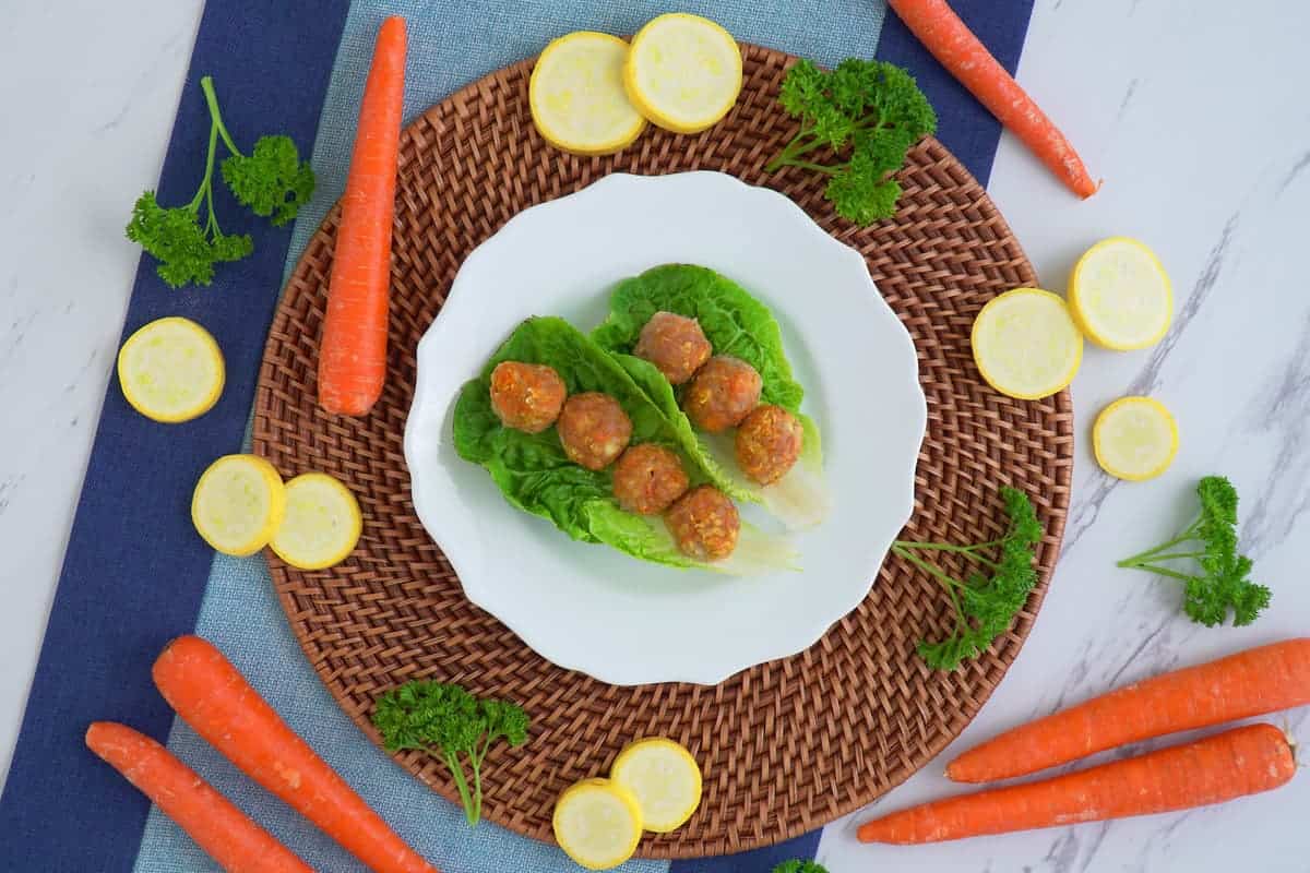 Turkey Veggie Meatballs