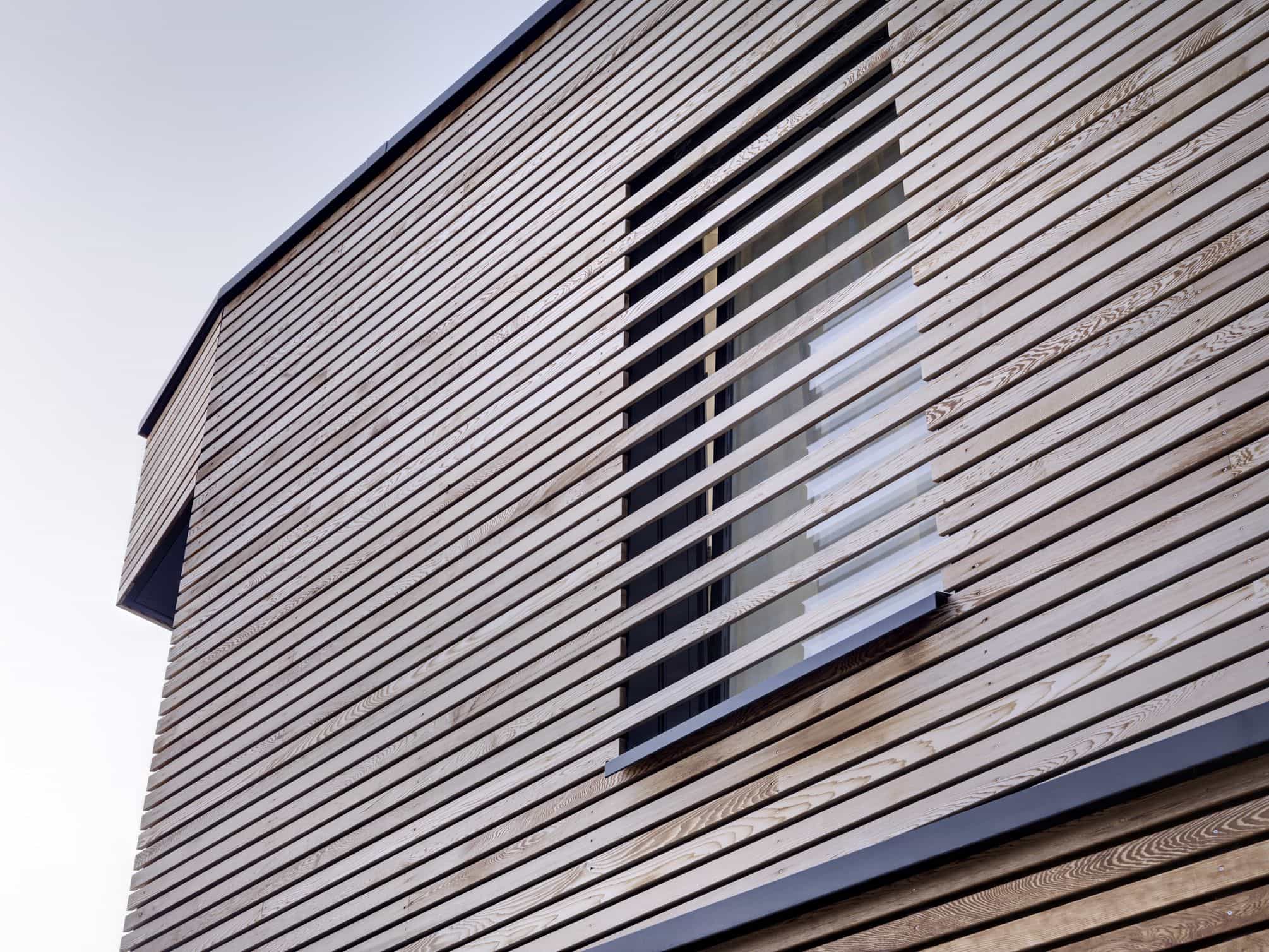 Detail Fassade Haus S Dietilkon - Foto von Bruno Helbling, Zürich