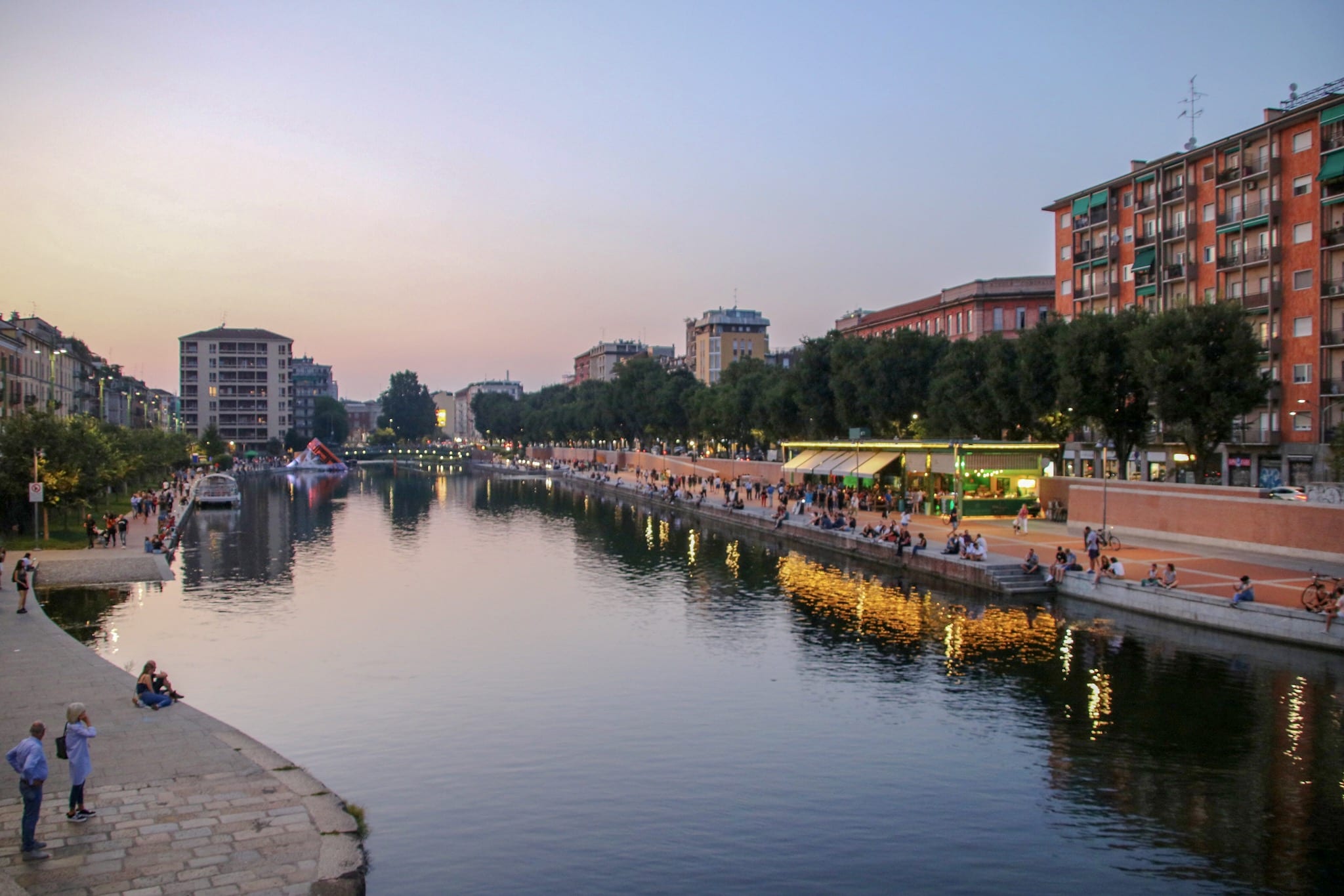 Navigli Viertel in Mailand