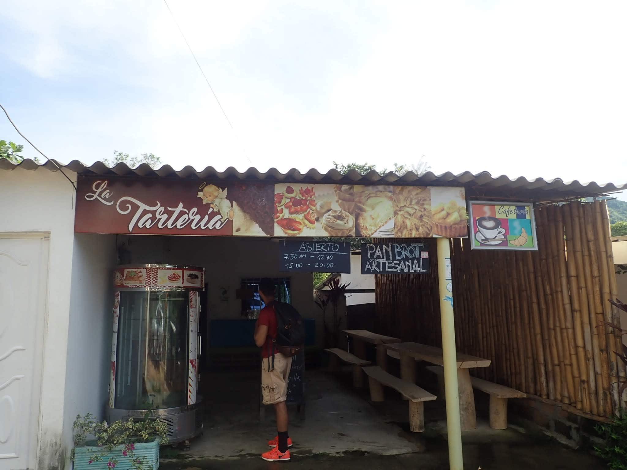 Our Two Wonderful Nights in Minca, Colombia 17 The entrance to La Tarteria in Minca, Colombia