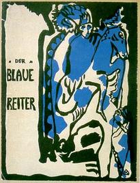 Blauer Reiter - Umschlagillustration von Kandinsky