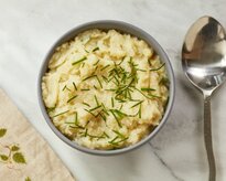 Healthy and Easy Cauliflower Mashed "Potatoes" Recipe by Momma Chef