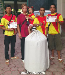 BILLY KEBUMEN SUKSES SAPU BERSIH KELAS MURAI BATU.