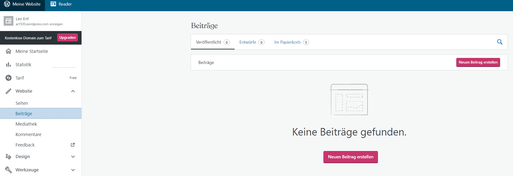 Gelöschte Beiträge