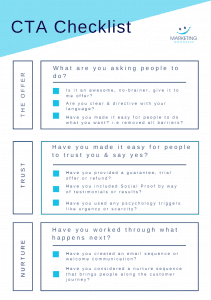 FREE CALL TO ACTION CHECKLIST