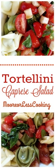 Tortellini Caprese Salad