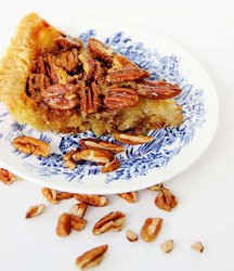 Piece of pecan pie