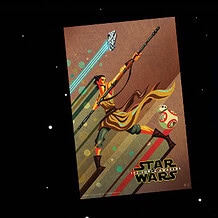 FREE Exclusive Poster – Star Wars: The Last Jedi – Avoid Lines, Buy Movie Tickets, Fandango Gift Cards, Collectibles Her