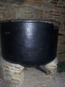 Famine pot, Lough Eske, Donegal