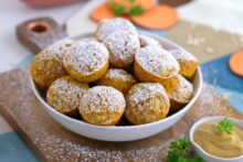 how to make homemade hush puppies, baked sweet potato hush puppies, gluten free baked hush puppies, baked hush puppies recipe easy, Baked Hush Puppies