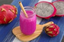 Red Dragon Fruit Smoothie Recipe