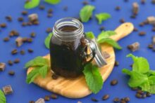Homemade Mint Simple Syrup