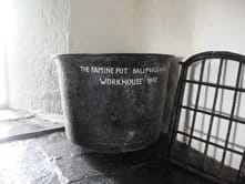Famine Pot, Ballyvaughan Workhouse, County Mayo