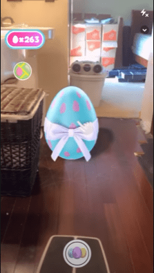 get eggs on snapchat