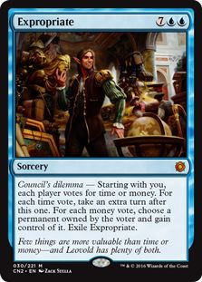 Best Blue Multiplayer Cards MTG Expropriate