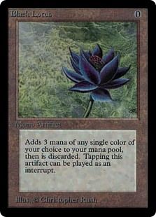 MTG Reserved List Power Nine Black Lotus