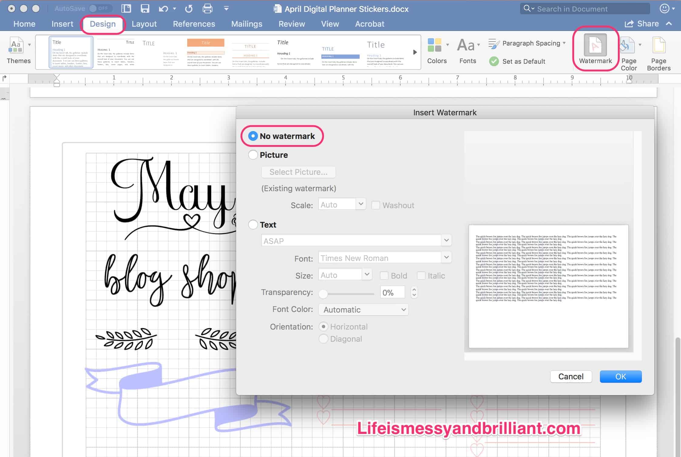 How To Print Stickers In Microsoft Word