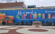 Ohio Health Life is Gourd in Circleville backdrop on Frontier