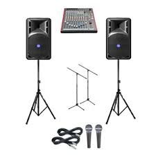 vocal pa for hire, party sound system hire, hire speakers auckland