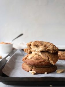 Brown Butter Caramelised White Chocolate Cookies