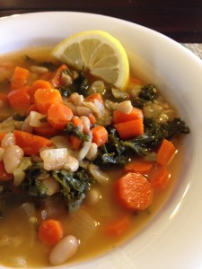 White bean kale stew contains resistant starch