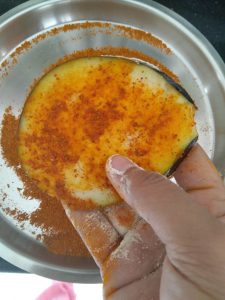 Red chilli powder adding the spice element to the kaap