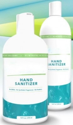 Redacted-Feel-Welcome-Bottles 16 Oz Hand Sanitizer