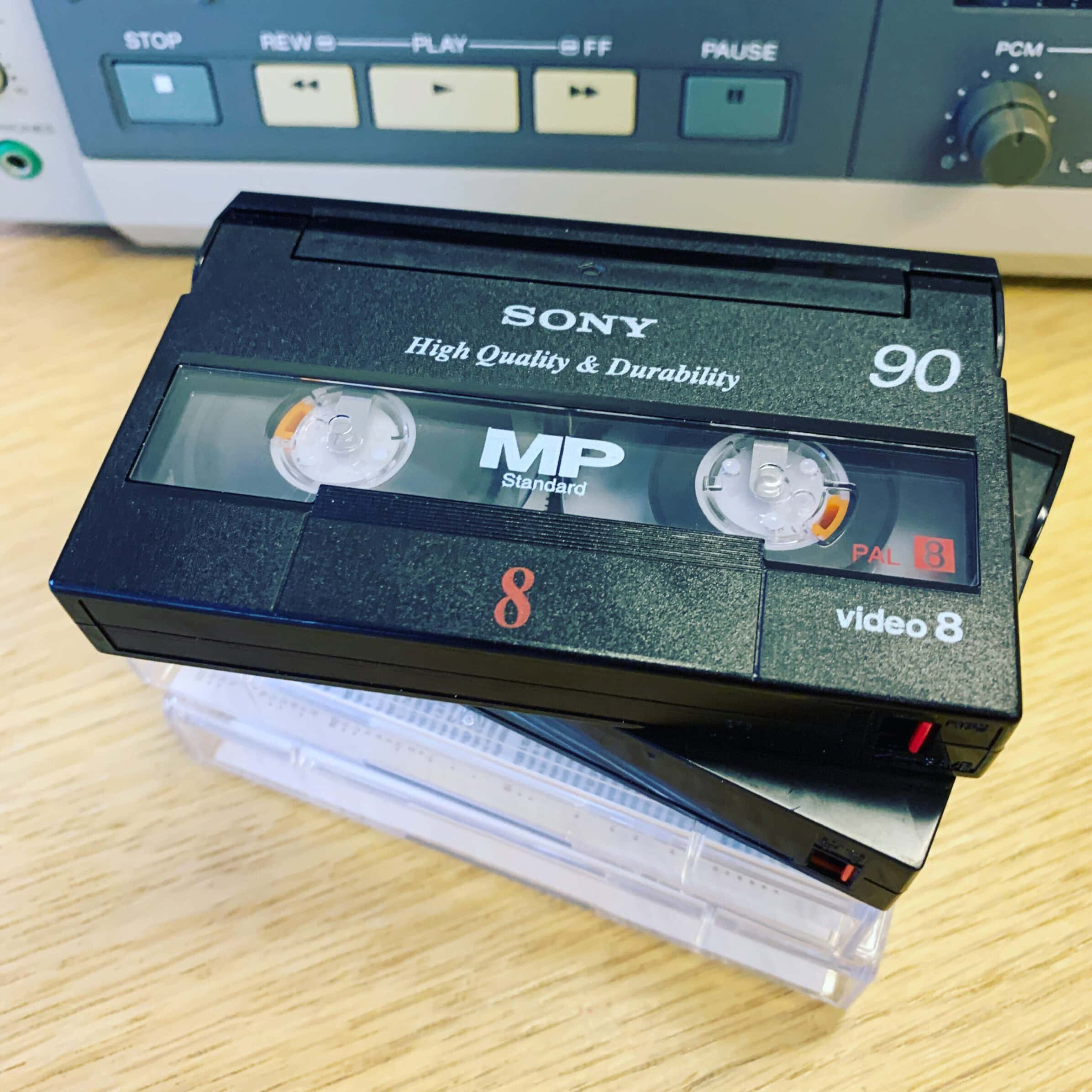 8mm videotape to digital conversion. TVV Productions