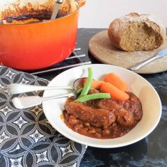 Sausage Casserole gluten free, one pot, comfort food