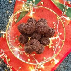 Gluten and Dairy Free Chocolate Truffles with Brandy
