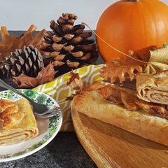 Simple to make homemade Pumpkin Roll, gluten free and dairy free