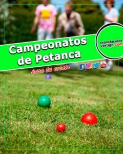 Campeonatos de Petanca