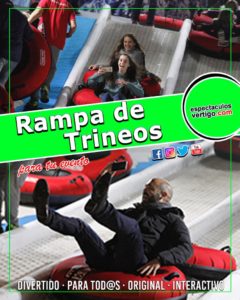 Rampa con trineos