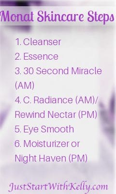 list of skincare steps