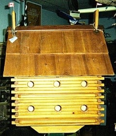Hand made Purple Martin House beautifully constructed. Hand made Purple Martin House beautifully constructed.